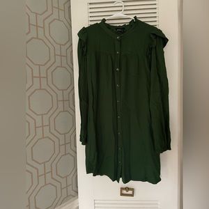Green Small Sugar Lips dress, worn once. Perfect for Christmas!